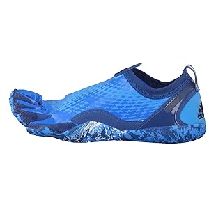シューズ adidas adipure 送料無料 adidas アディダス adipure 黒xブルー 5本指 27cm